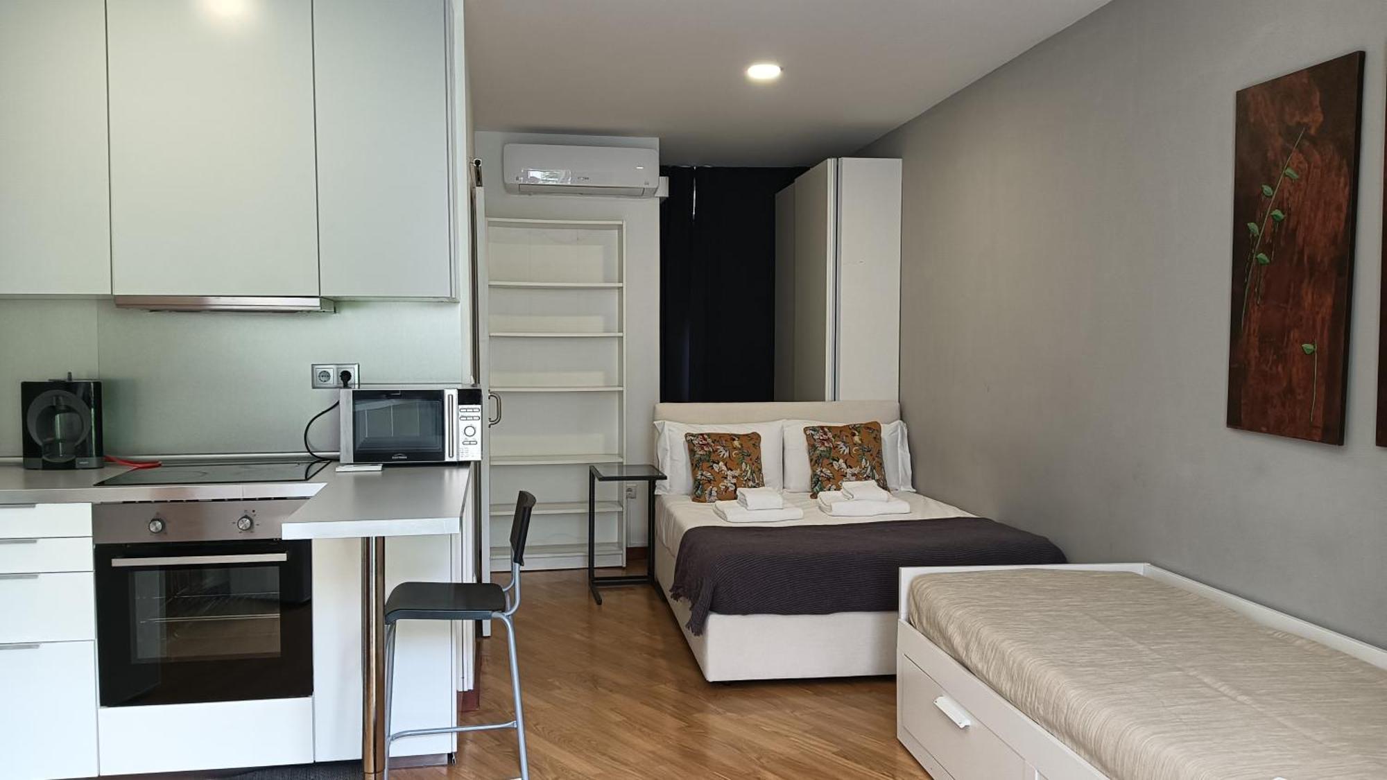 Sao Pedro City Flat Vila Real Exteriör bild