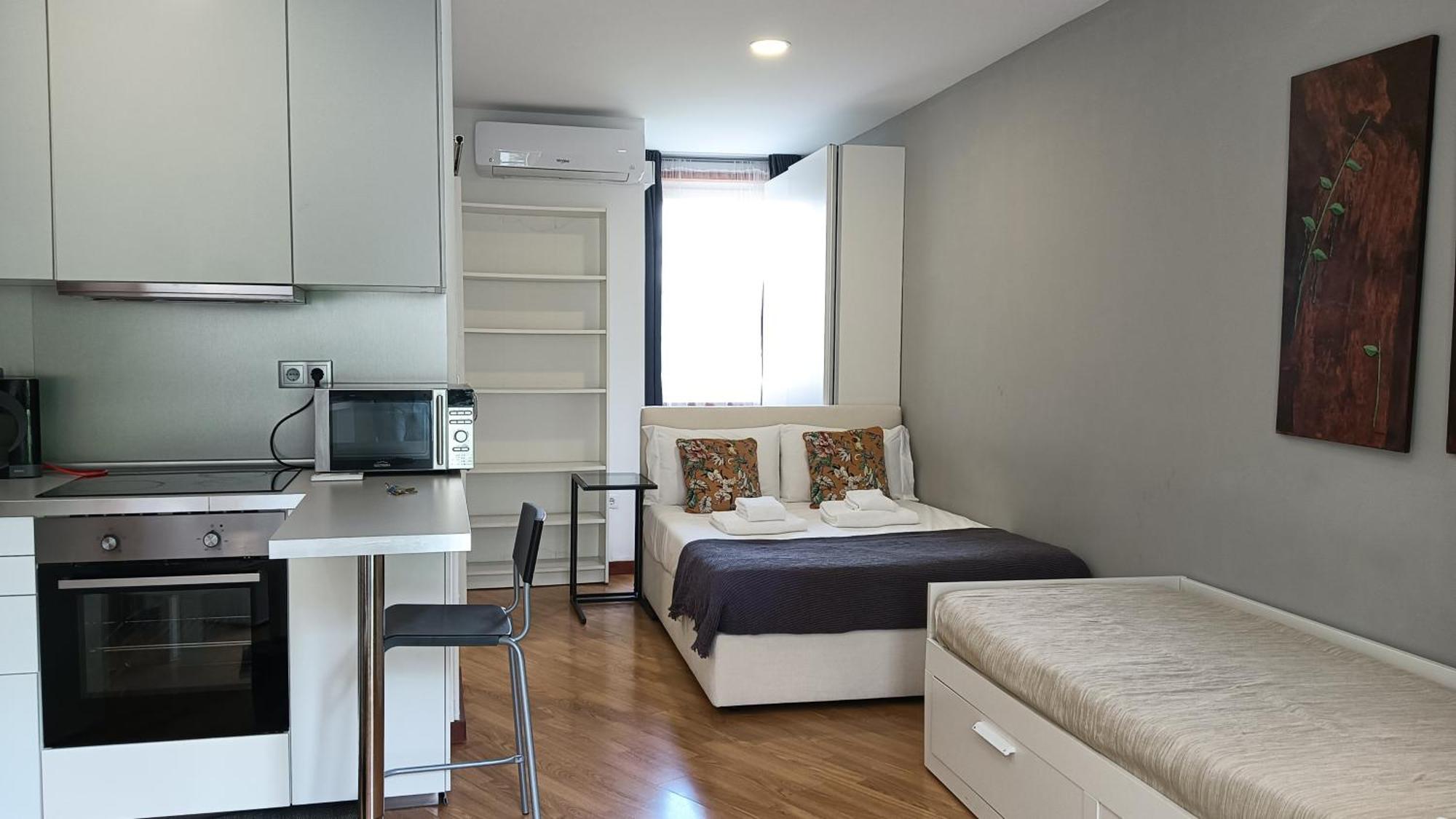 Sao Pedro City Flat Vila Real Exteriör bild